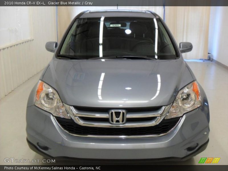 Glacier Blue Metallic / Gray 2010 Honda CR-V EX-L