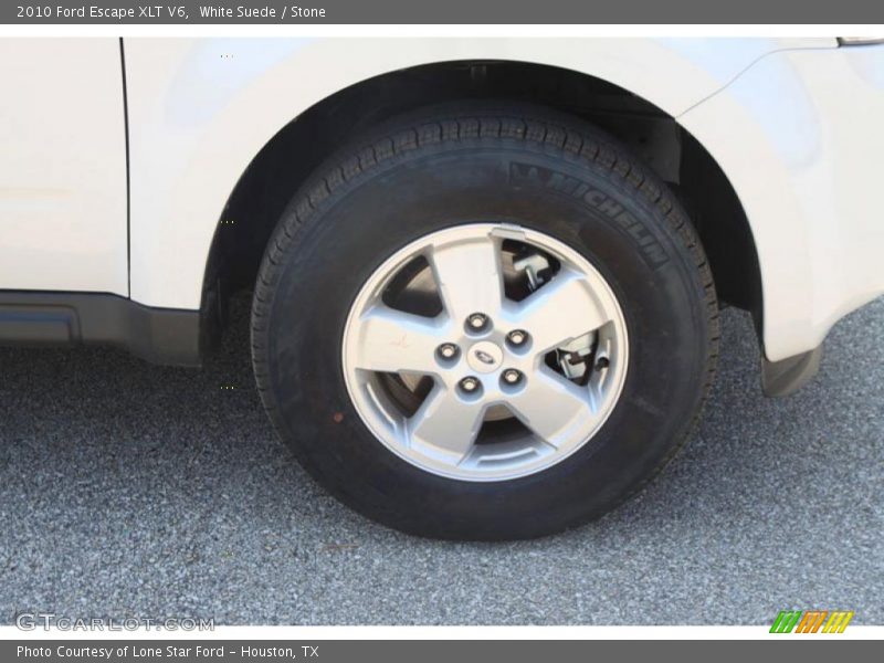 White Suede / Stone 2010 Ford Escape XLT V6