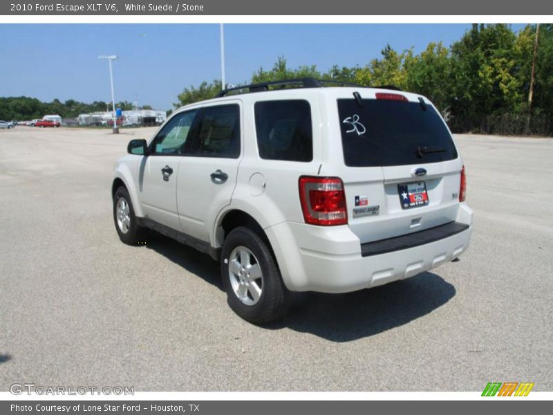 White Suede / Stone 2010 Ford Escape XLT V6