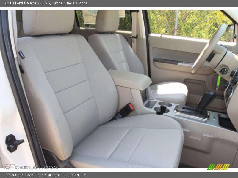 White Suede / Stone 2010 Ford Escape XLT V6