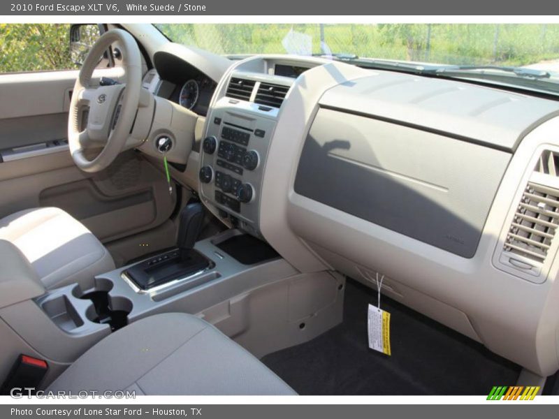 White Suede / Stone 2010 Ford Escape XLT V6