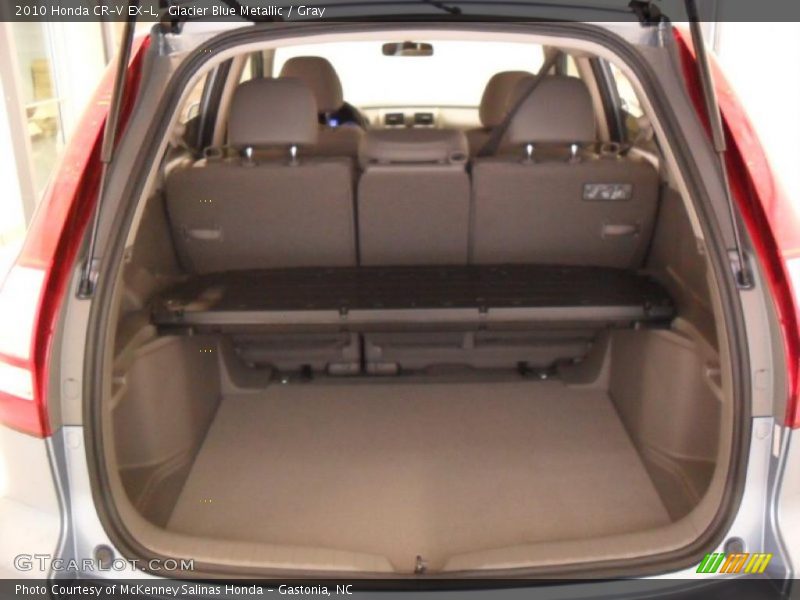 Glacier Blue Metallic / Gray 2010 Honda CR-V EX-L