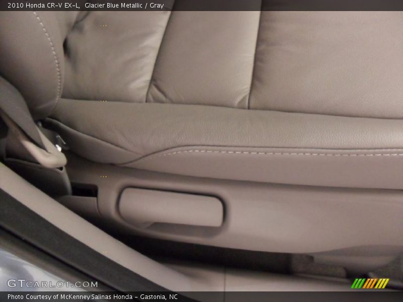 Glacier Blue Metallic / Gray 2010 Honda CR-V EX-L