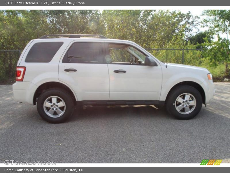 White Suede / Stone 2010 Ford Escape XLT V6