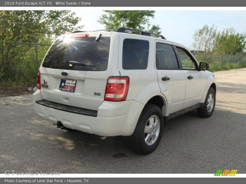 White Suede / Stone 2010 Ford Escape XLT V6