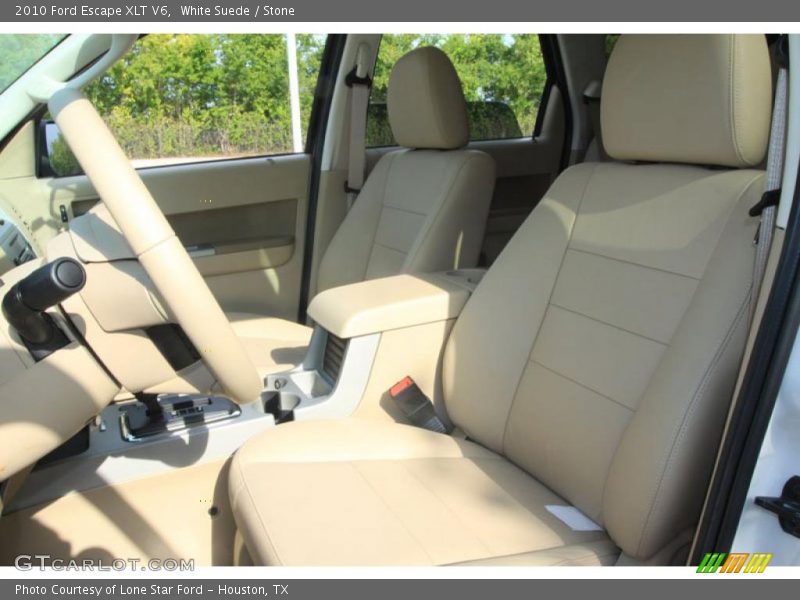 White Suede / Stone 2010 Ford Escape XLT V6
