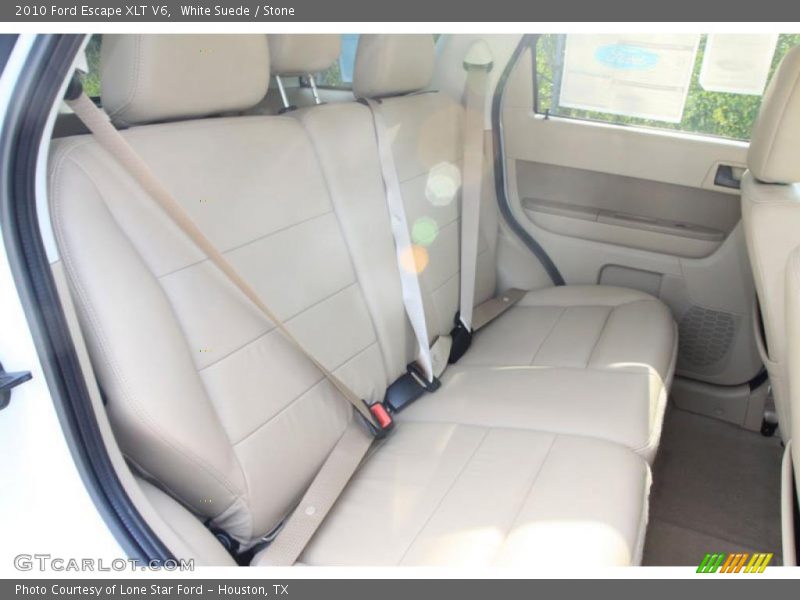 White Suede / Stone 2010 Ford Escape XLT V6