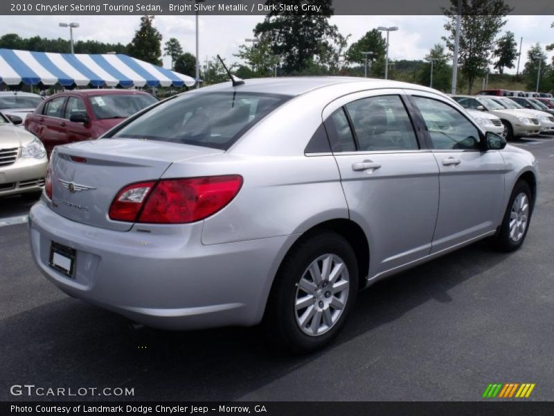 Bright Silver Metallic / Dark Slate Gray 2010 Chrysler Sebring Touring Sedan