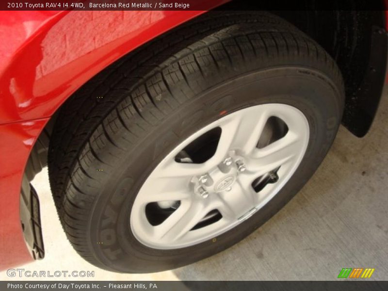Barcelona Red Metallic / Sand Beige 2010 Toyota RAV4 I4 4WD
