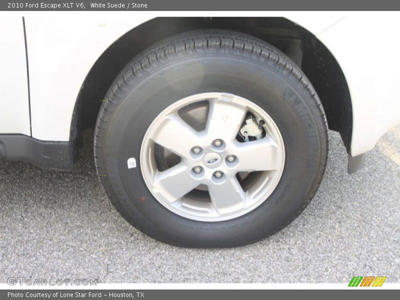 White Suede / Stone 2010 Ford Escape XLT V6