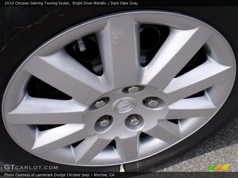 Bright Silver Metallic / Dark Slate Gray 2010 Chrysler Sebring Touring Sedan