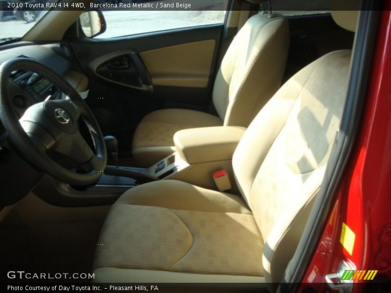 Barcelona Red Metallic / Sand Beige 2010 Toyota RAV4 I4 4WD