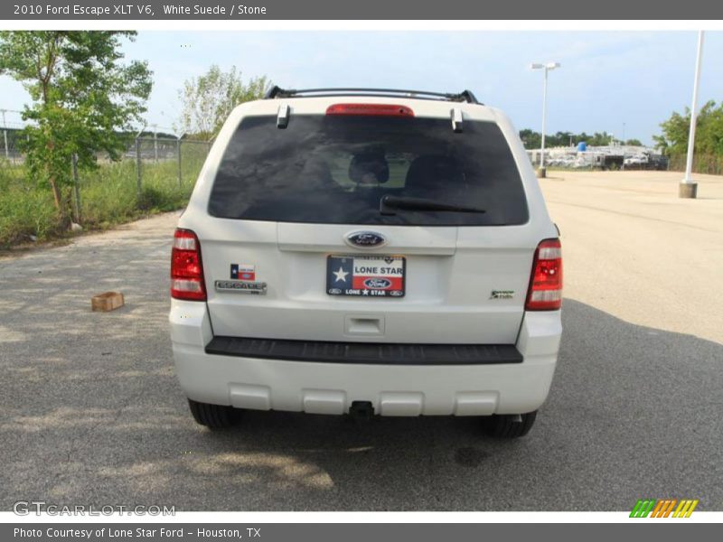 White Suede / Stone 2010 Ford Escape XLT V6