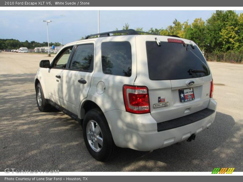 White Suede / Stone 2010 Ford Escape XLT V6
