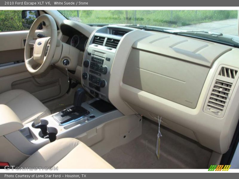 White Suede / Stone 2010 Ford Escape XLT V6