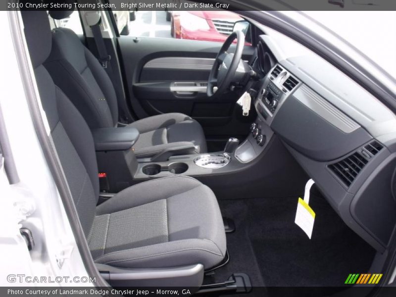 Bright Silver Metallic / Dark Slate Gray 2010 Chrysler Sebring Touring Sedan