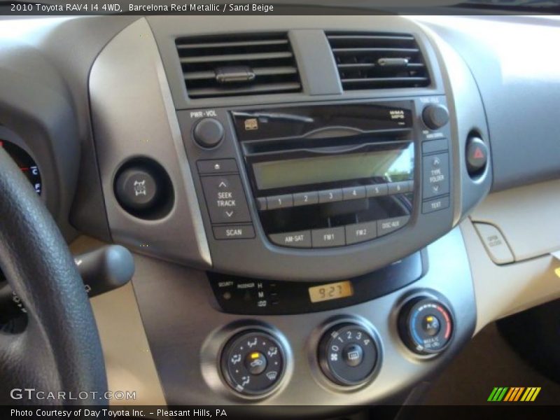 Barcelona Red Metallic / Sand Beige 2010 Toyota RAV4 I4 4WD