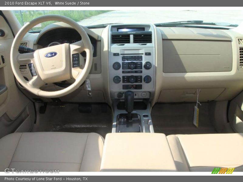 White Suede / Stone 2010 Ford Escape XLT V6