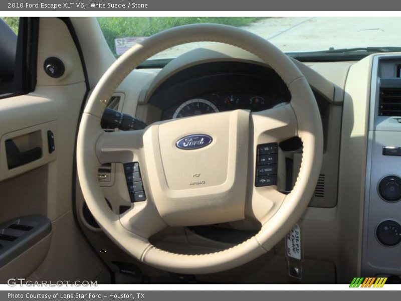 White Suede / Stone 2010 Ford Escape XLT V6