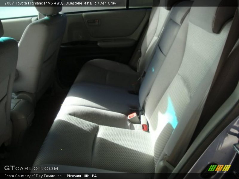 Bluestone Metallic / Ash Gray 2007 Toyota Highlander V6 4WD