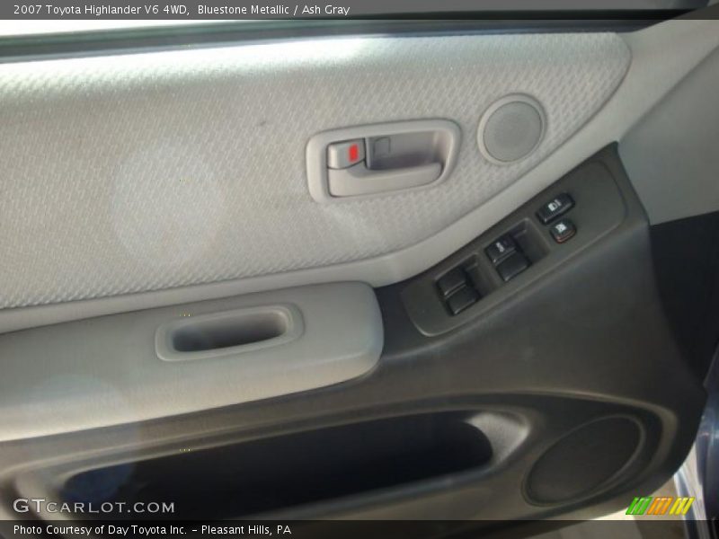 Bluestone Metallic / Ash Gray 2007 Toyota Highlander V6 4WD
