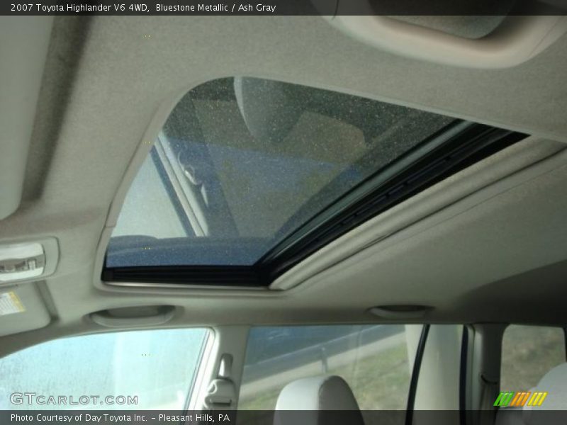 Bluestone Metallic / Ash Gray 2007 Toyota Highlander V6 4WD