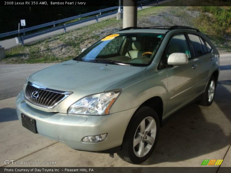 Bamboo Pearl / Ivory 2008 Lexus RX 350 AWD