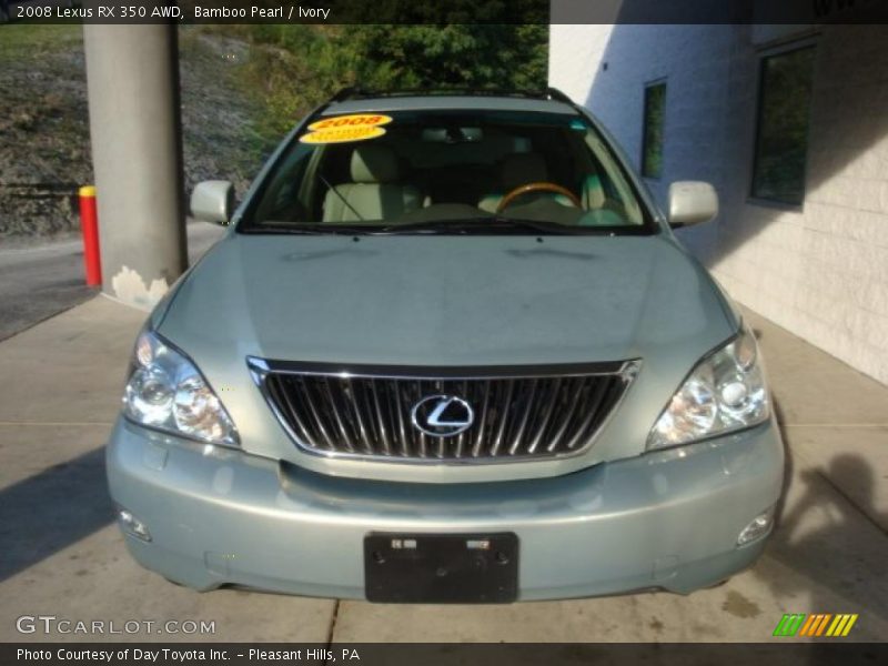 Bamboo Pearl / Ivory 2008 Lexus RX 350 AWD