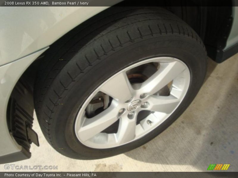 Bamboo Pearl / Ivory 2008 Lexus RX 350 AWD