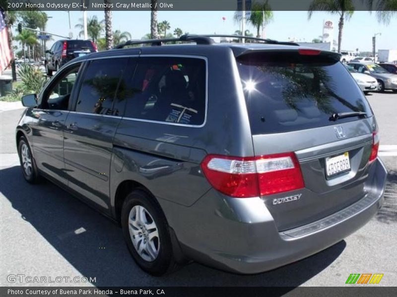 Nimbus Gray Metallic / Olive 2007 Honda Odyssey EX-L