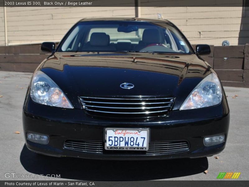 Black Onyx / Beige Leather 2003 Lexus ES 300