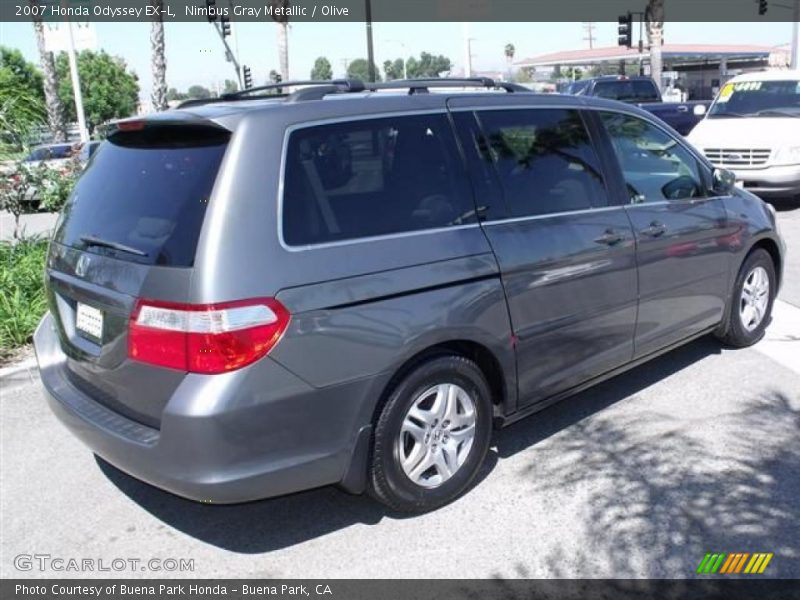 Nimbus Gray Metallic / Olive 2007 Honda Odyssey EX-L