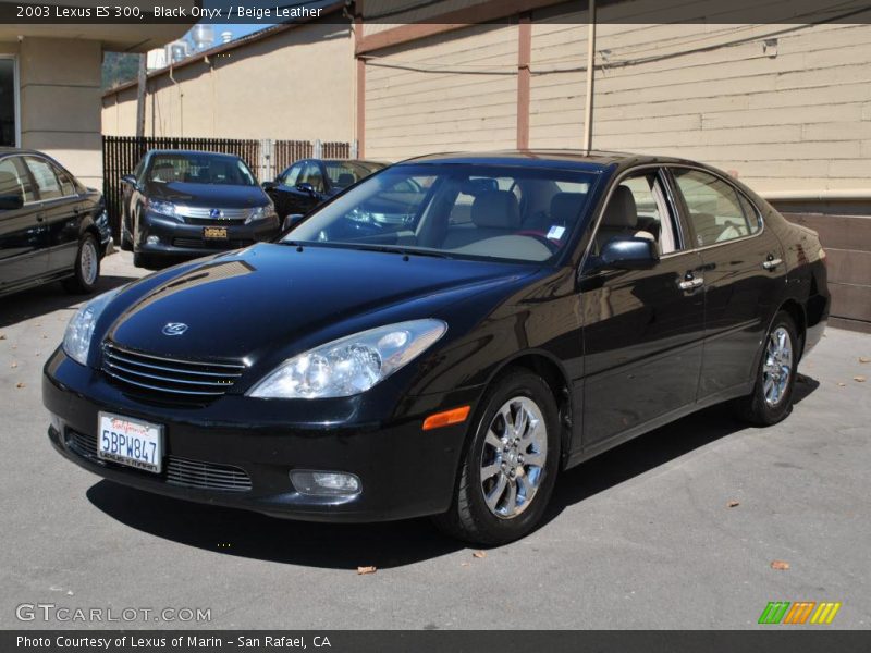 Black Onyx / Beige Leather 2003 Lexus ES 300
