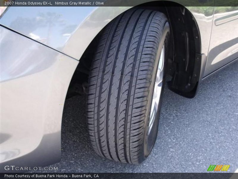 Nimbus Gray Metallic / Olive 2007 Honda Odyssey EX-L