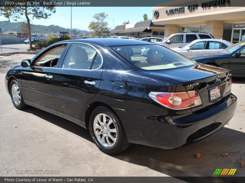 Black Onyx / Beige Leather 2003 Lexus ES 300