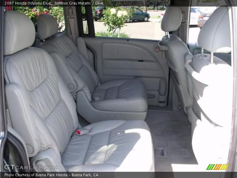 Nimbus Gray Metallic / Olive 2007 Honda Odyssey EX-L