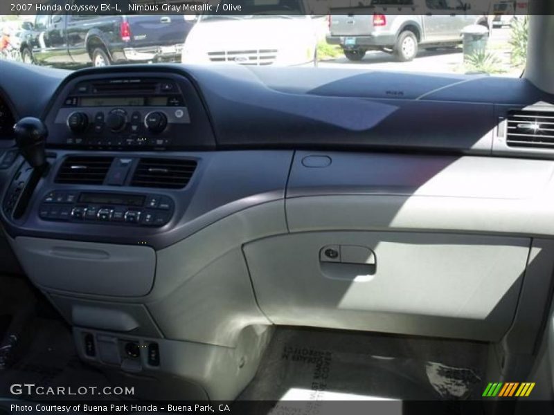 Nimbus Gray Metallic / Olive 2007 Honda Odyssey EX-L