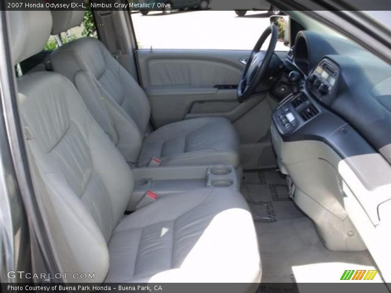 Nimbus Gray Metallic / Olive 2007 Honda Odyssey EX-L