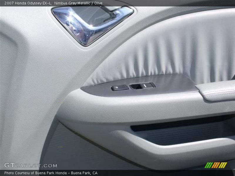 Nimbus Gray Metallic / Olive 2007 Honda Odyssey EX-L