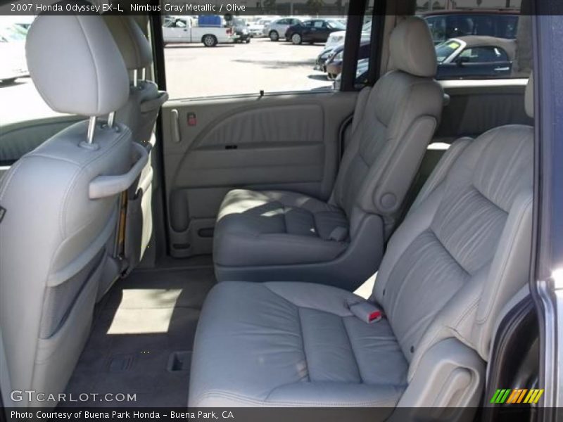 Nimbus Gray Metallic / Olive 2007 Honda Odyssey EX-L