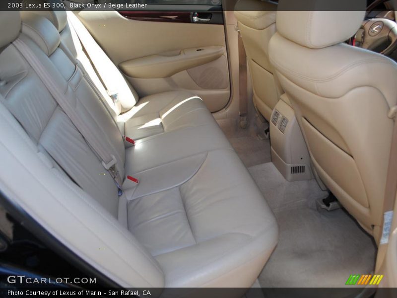 Black Onyx / Beige Leather 2003 Lexus ES 300