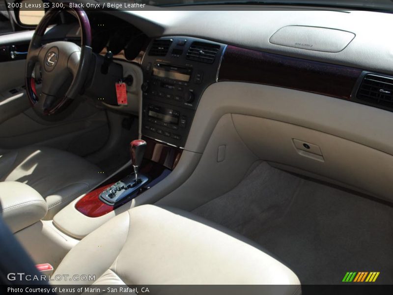 Black Onyx / Beige Leather 2003 Lexus ES 300