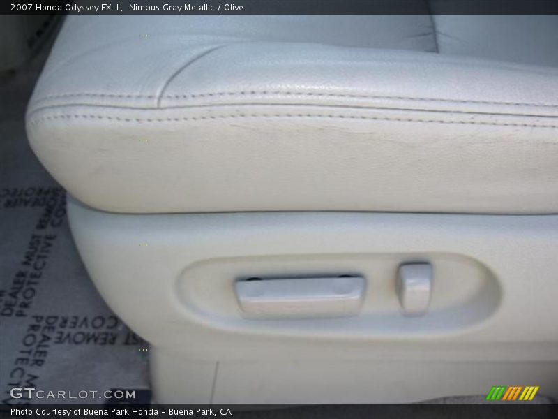 Nimbus Gray Metallic / Olive 2007 Honda Odyssey EX-L