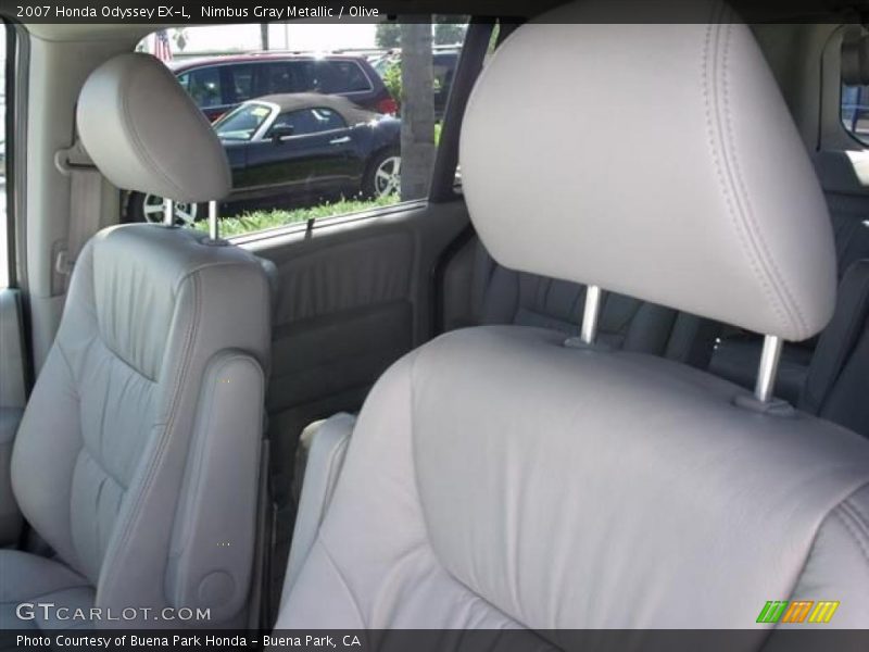 Nimbus Gray Metallic / Olive 2007 Honda Odyssey EX-L