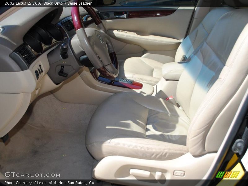 Black Onyx / Beige Leather 2003 Lexus ES 300