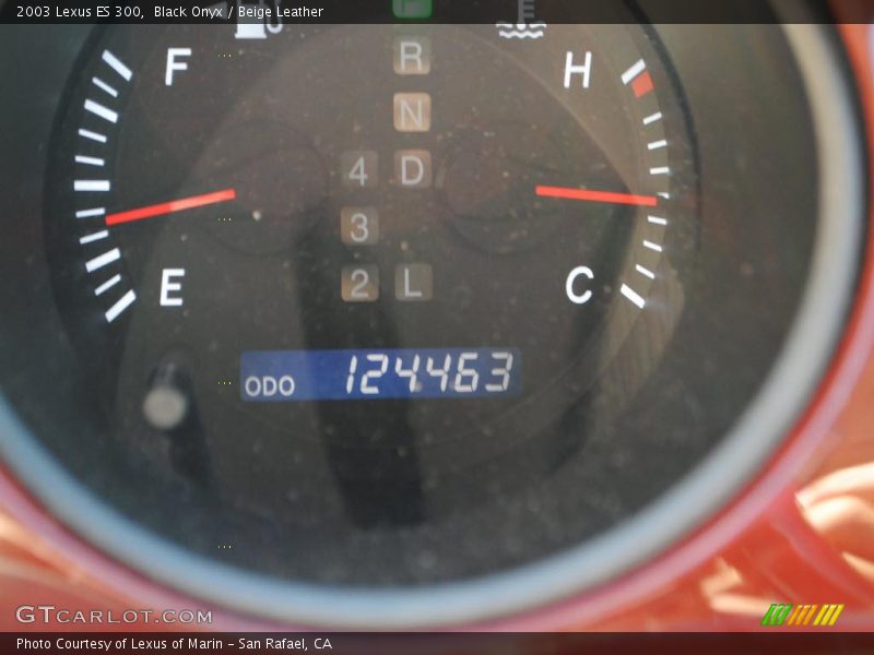 Black Onyx / Beige Leather 2003 Lexus ES 300