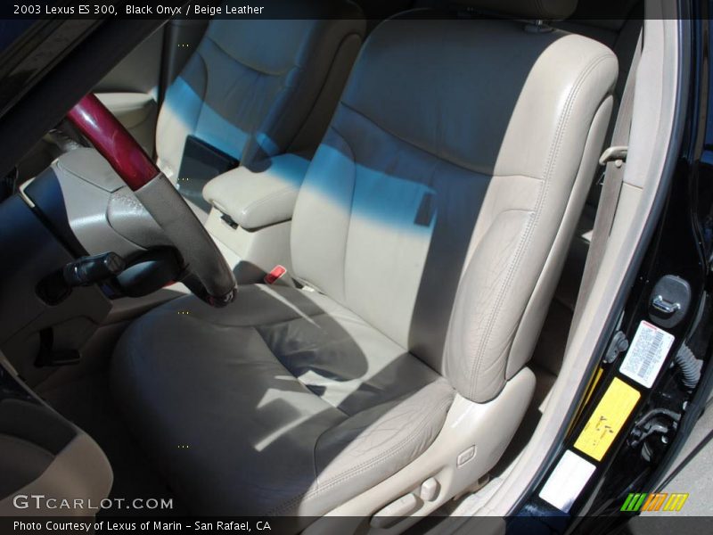Black Onyx / Beige Leather 2003 Lexus ES 300