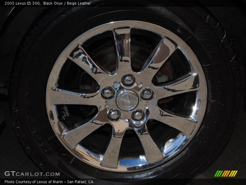 Black Onyx / Beige Leather 2003 Lexus ES 300
