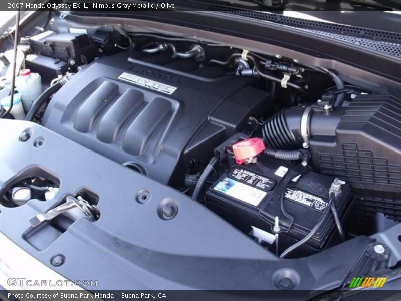 Nimbus Gray Metallic / Olive 2007 Honda Odyssey EX-L