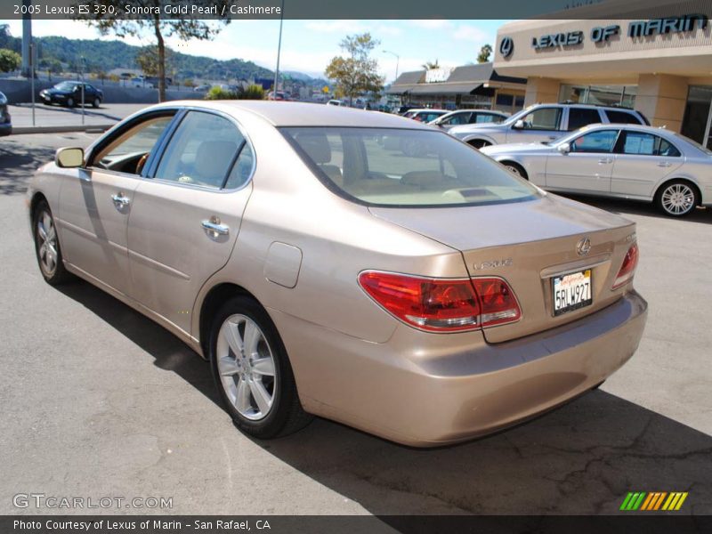 Sonora Gold Pearl / Cashmere 2005 Lexus ES 330